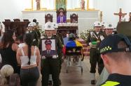 Aipe, Huila, despidió al subintendente José Camacho.