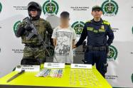 ¡Pillado con el bazuco listo pa’ la venta! Así cayó alias ‘Lágrimas’ en Ibagué