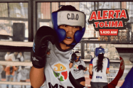 Paula Alejandra Gaitán fue convocada por primera vez a la Selección Tolima de Boxeo