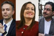 Daniel Quintero, Carolina Corcho e Iván Cepeda, candidatos del Pacto Histórico