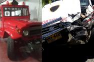 ¡Rovira arde y los bomberos sin carros!