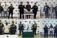 Operativo simultáneo deja ocho capturados por homicidio, hurto y drogas en el Tolima