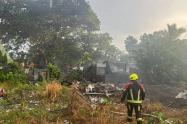 “Se perdió todo”: incendio arrasó con tres viviendas en Mariquita