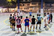 El equipo de fútbol sala auditivo del Tolima, que viajó a Medellín