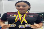 Salomé Bustamante, figura del Tolima en Juegos Intercolegiados