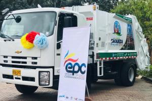 Gachancipá y Caqueza dos municipios con vehiculos nuevos de basura 