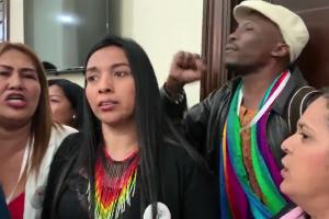 Voceros de víctimas del conflicto se quejan de ingreso al Congreso