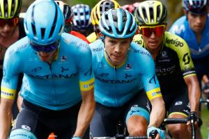 Superman López, líder del Astana en el Giro de Italia