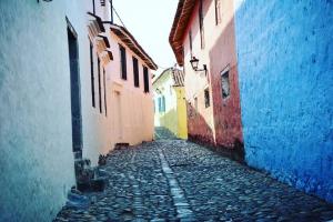 Calles de las trampas en Honda, norte del Tolima. 