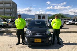 El carro habia sido hurtado en abril del año pasado