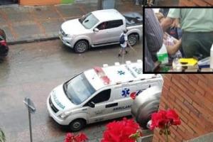 Doly Viviana Zea, Asistente de presidencia por 27 años tuvo ser trasladada en una ambulancia a un centro asistencial  