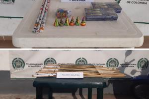 Pólvora incautada Ibagué