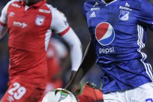 Santa Fe y Millonarios - fútbol colombiano