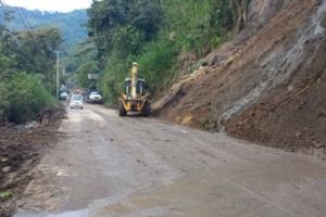 Los trabajos para rehabilitar la vía se realizaron entre la Gobernación del Tolima y la Alcaldía de Ibagué