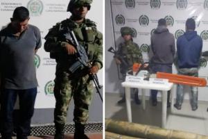 Ejército capturó a tres personas en el Tolima en las últimas horas