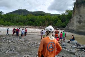 Emergencia en el sector de El Limón, en Espinal