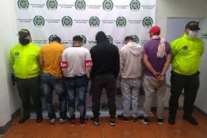 Los capturados fueron puestos a disposición de la Fiscalía 71 local de Honda