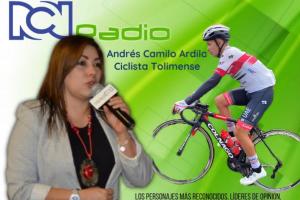 Andrés Camilo Ardila,Ciclista Tolimense