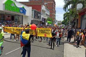 Marchas en Ibagué