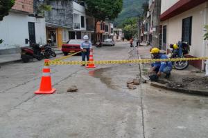 ibal daño red matriz Los Nogales 