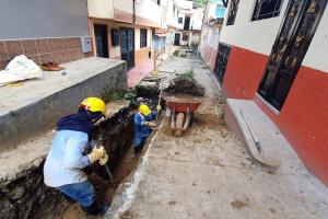 Ibal arreglo barrio El Ricaurte 