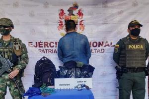 Ejército capturó a dos sujetos responsables de constantes hurtos en el norte del departamento