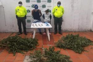 Capturados con marihuana en Alpujarra - Tolima