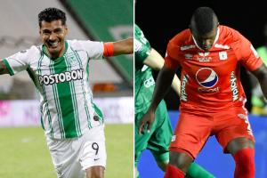Nacional vs América; Liga Betplay