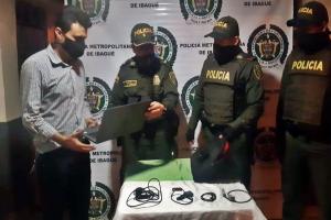 Recuperaron portátil robado en Ibagué