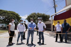 Entrega de vías en San Luis Tolima