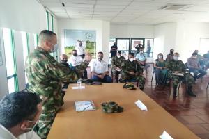 Taller de seguridad con agricultores del Tolima