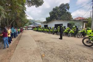 Comandante de DETOL agradece comportamiento de la población en Valle de San Juan
