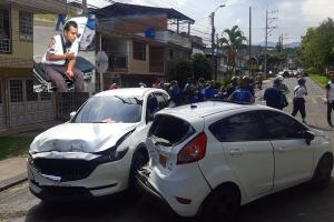 Domiciliario fue arrollado por conductora inexperta en inmediaciones de la glorieta del Vergel
