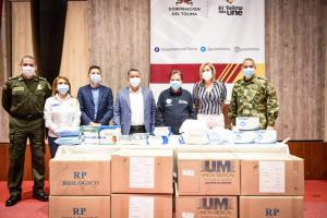 Elementos de bioseguridad por la Unidad