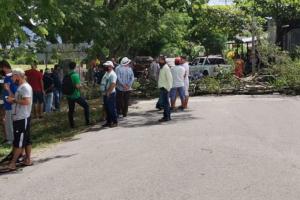 Protesta en San Luis - Tolima