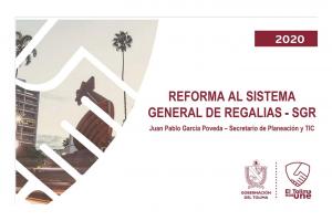 Sistema General de Regalías en el Tolima