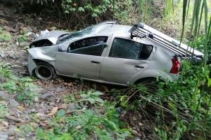 Accidente en la vía a Payandé