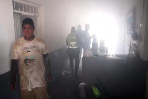 Explosión Estación de Policía en San Luis