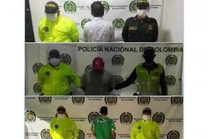 Captura de tres violadores