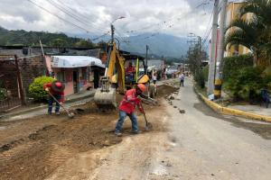 Vía de Multifamiliares El Tejar Ibagué