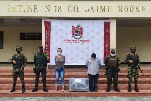  Dos Minas Antipersonal fueron ubicadas y destruidas por Soldados del Ejército Nacional