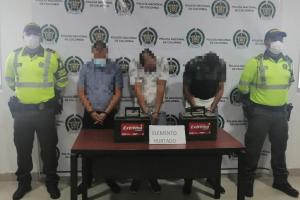  Capturaron a tres sujetos que hurtaron mercancía en Mariquita
