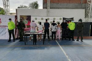 Autoridades se tomaron Mariquita realizando contundentes allanamientos y capturas.
