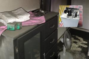 Incendio de habitación en Copiclud del Salado