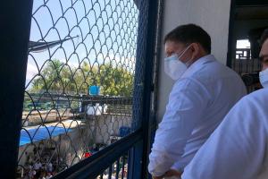 Ministro de Justicia en el establecimiento penitenciario de Purificación-Tolima