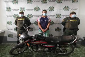 Lo ‘sapearon’ y pudieron recuperar la motocicleta que se robó en Palocabildo