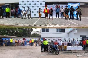 Ofensiva contra el microtráfico en el Tolima deja 16 organizaciones impactadas y 241 personas judicializadas