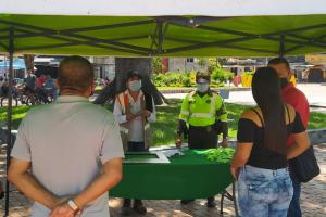 Realizaron jornada de sensibilización en accidentalidad vial en Mariquita