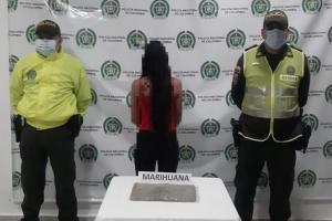 A una jovencita le hallaron 5 mil dosis de marihuana en Venadillo