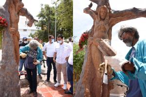 Cristo del árbol en Valledupar